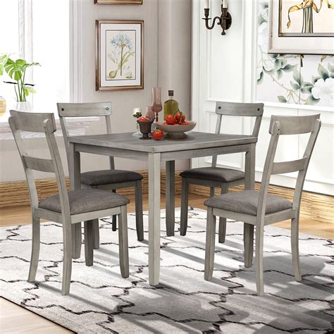 Pricing Gray Kitchen Table Set